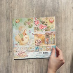 The Little Prince, zestaw 12 kartek, rozm. 20,3x20,3 cm