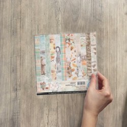 The Gift of Love, zestaw 24 kartek, rozm. 15x15cm