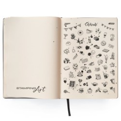 Stemple zestaw rozm. 10cm x 15cm, BuJo Party