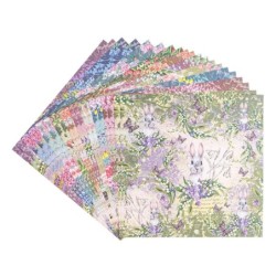 Zestaw papierów Wielkanoc, 20 kartek, 25x25cm