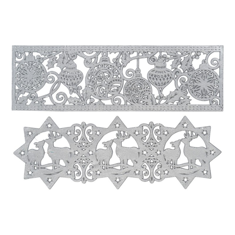 Foremka silikonowa świateczna, rozm. 21x15x0,2 cm