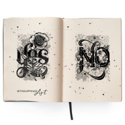 Stemple zestaw rozm. 10x15 cm, Yes No