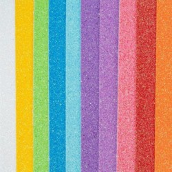 Pianka dekoracyjna, brokatowa, samoprzylepna A4, 10szt