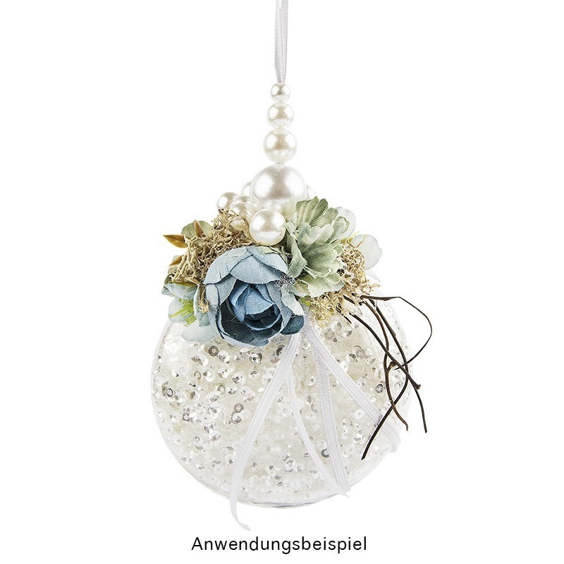 Medaliony akrylowe do wypełniania 8cm, 5 szt