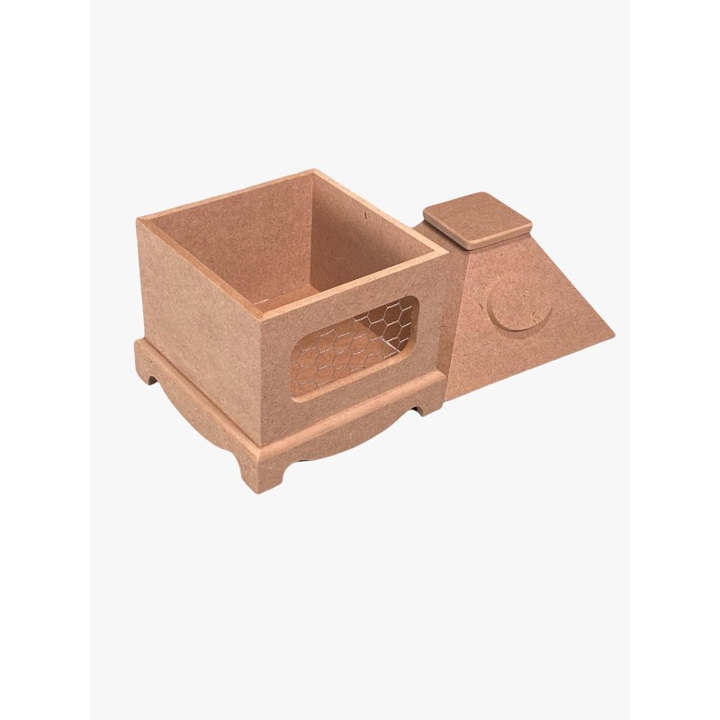 Świecznik, pudełko z mdfu, rozm. 20x26x24cm, ML07