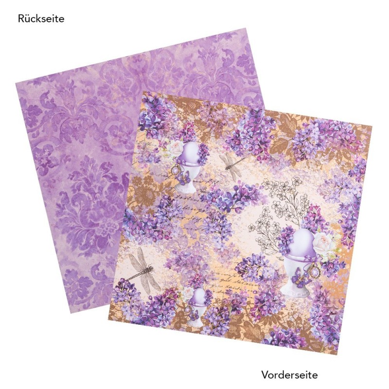 Zestaw papierów, Wielkanoc Vintage, 20kartek, 25x25cm