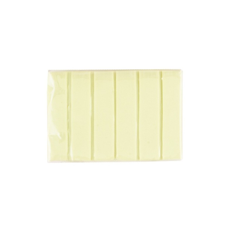 Modelina termoutwardzalna, Faszina Soft 55g, brokat, pastelowa zieleń