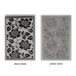 Folder do wytłaczania deluxe, kwiaty, rozm. 15,5x10cm