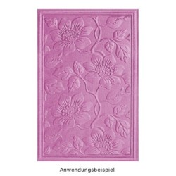Folder do wytłaczania deluxe, kwiaty, rozm. 15,5x10cm