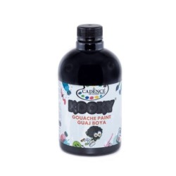 Gwasz KOOKY 500 ml – Czarny Kolor dla Dzieci i Artystów