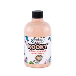 Gwasz KOOKY 500 ml – Cielisty Kolor dla Dzieci i Artystów