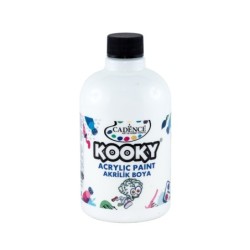 Farba akrylowa Kooky, biała...