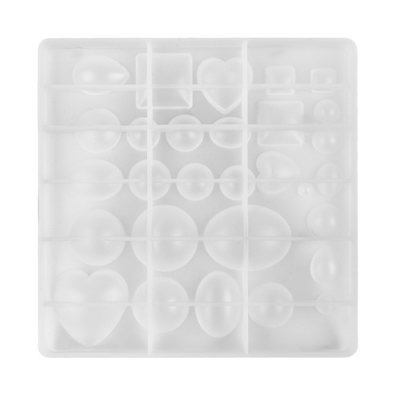 Foremka do kabaszonów, 29 wzorów, rozm. 14,7x14,9x1,4cm