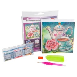 Diamond painting, kartka...