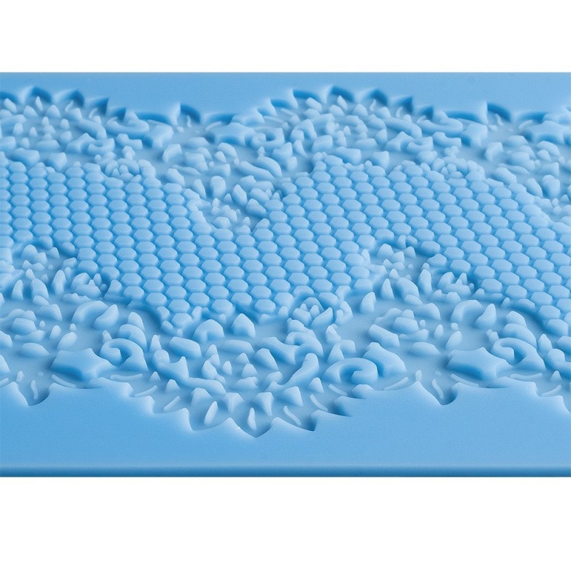 Foremka silikonowa, ornament kwiatowy, rozm. 30x10x0,2cm