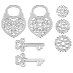 Wykrojnik do papieru, zamki...