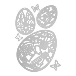 Wykrojnik do papieru, Wielkanoc, 6 szt.