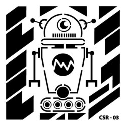 Szablon dla dzieci, Robot...