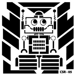 Szablon dla dzieci, Robot...