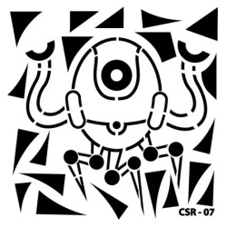 Szablon dla dzieci, Robot...