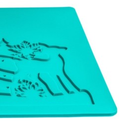 Foremka silikonowa Zima nr 55, rozm. 30x10x02,cm