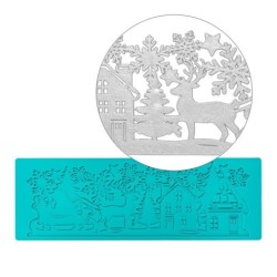 Foremka silikonowa Mikołaj...