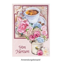 Zestaw papierów, Vintage 5, rozm. 25x25cm, 20 kartek