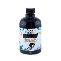 Farba do malowania palcami Cadence KOOKY, czarna 500 ml